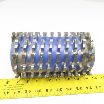 d40Z12-HW 119mm OD x 180mm Multi-Spiral Wood Planing Roller Cylinder 40mm Bore
