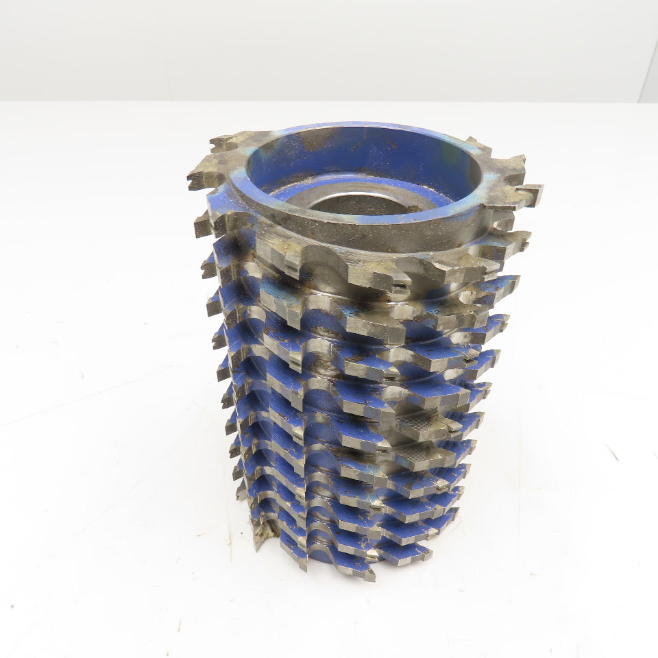 d40Z12-HW 119mm OD x 180mm Multi-Spiral Wood Planing Roller Cylinder 40mm Bore