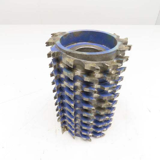 d40Z12-HW 119mm OD x 180mm Multi-Spiral Wood Planing Roller Cylinder 40mm Bore