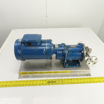 Liquiflo SP000 1HP Stainless Steel Displector Feed Pump 230/460V 3PH 1725RPM