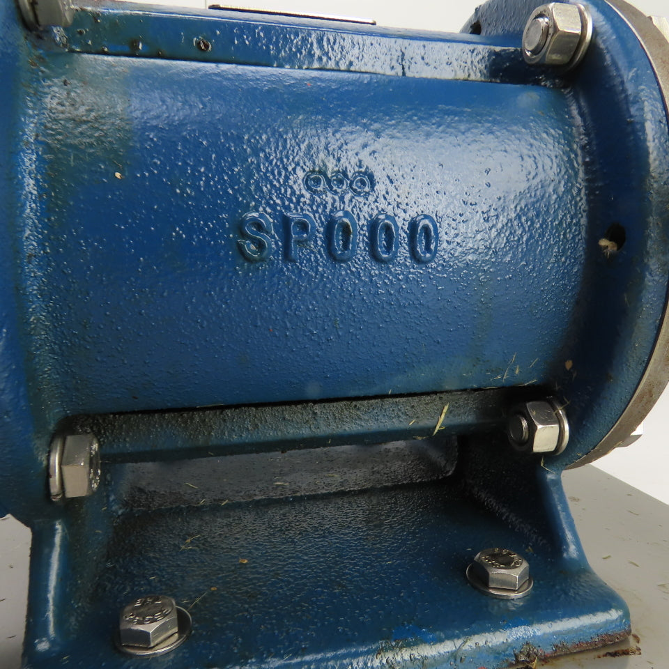 Liquiflo SP000 1HP Stainless Steel Displector Feed Pump 230/460V 3PH 1725RPM