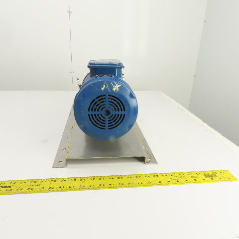 Liquiflo SP000 1HP Stainless Steel Displector Feed Pump 230/460V 3PH 1725RPM