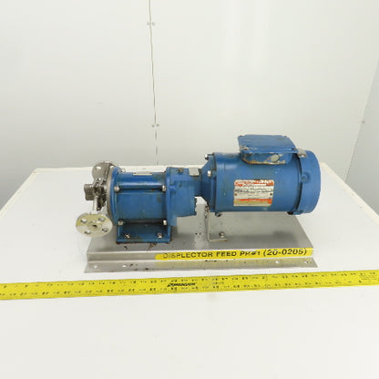 Liquiflo SP000 1HP Stainless Steel Displector Feed Pump 230/460V 3PH 1725RPM