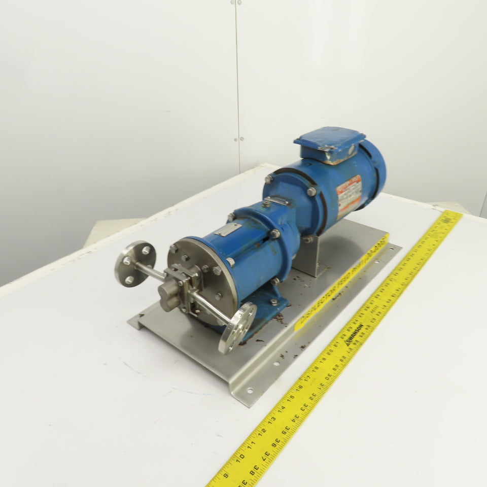Liquiflo SP000 1HP Stainless Steel Displector Feed Pump 230/460V 3PH 1725RPM