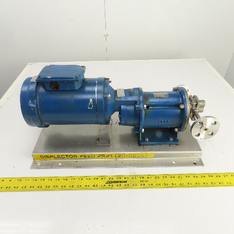 Liquiflo SP000 1HP Stainless Steel Displector Feed Pump 230/460V 3PH 1725RPM