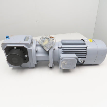 Stober S302SG0230MR30D100L4 Gear Motor 23.4:1 60RPM Output 3kW 220-480V 3Ph