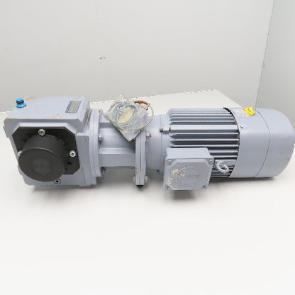 Stober S302SG0230MR30D100L4 Gear Motor 23.4:1 60RPM Output 3kW 220-480V 3Ph