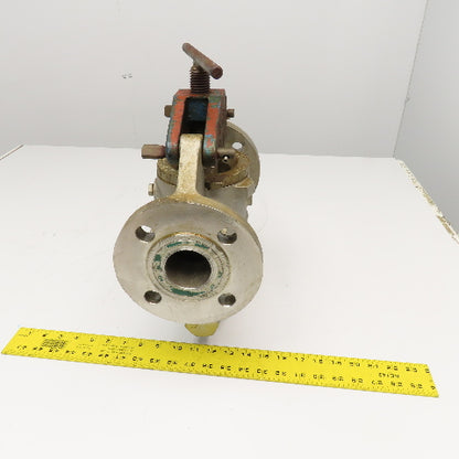 Plenty 2"-300 Simplex 2" Flange Mount Single Filter Assembly Stainless Steel