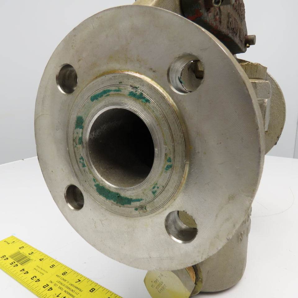 Plenty 2"-300 Simplex 2" Flange Mount Single Filter Assembly Stainless Steel