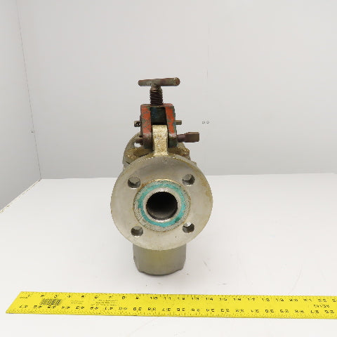 Plenty 2"-300 Simplex 2" Flange Mount Single Filter Assembly Stainless Steel