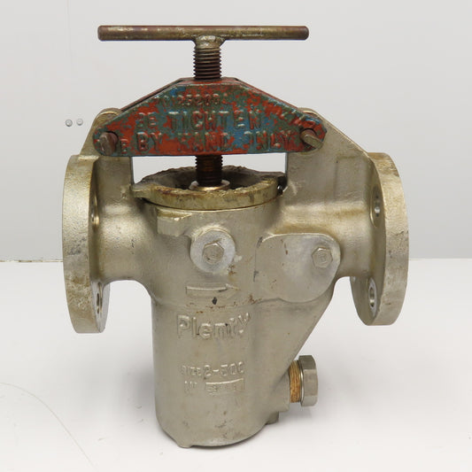 Plenty 2"-300 Simplex 2" Flange Mount Single Filter Assembly Stainless Steel