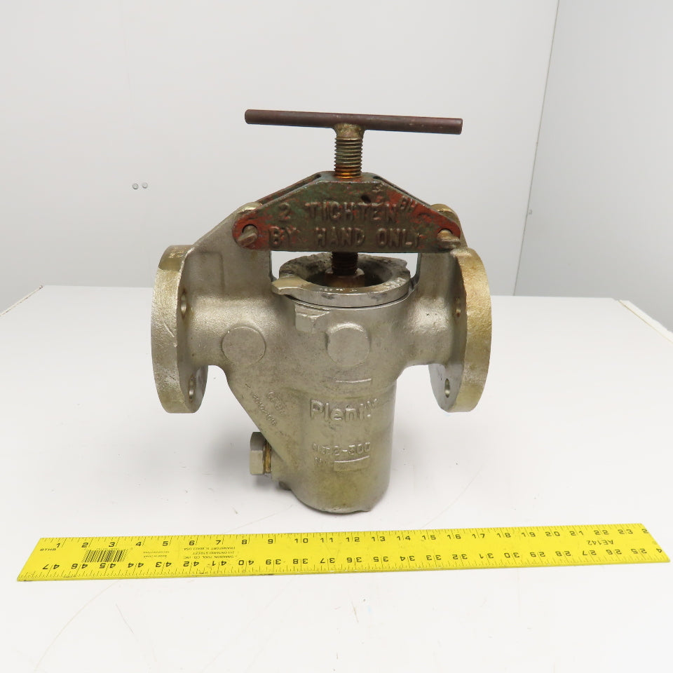 Plenty 2"-300 Simplex 2" Flange Mount Single Filter Assembly Stainless Steel