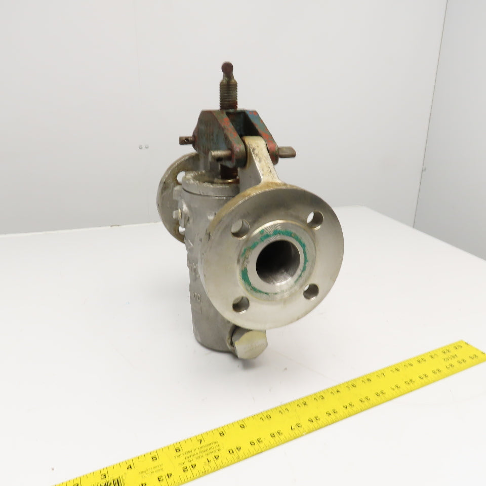 Plenty 2"-300 Simplex 2" Flange Mount Single Filter Assembly Stainless Steel