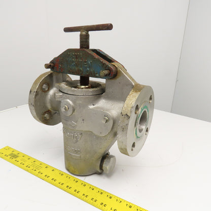Plenty 2"-300 Simplex 2" Flange Mount Single Filter Assembly Stainless Steel