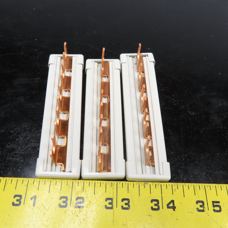 Siemens 5 ST 2 142 1Ph Bus Bar 240/415V 5 Point Lot Of 3