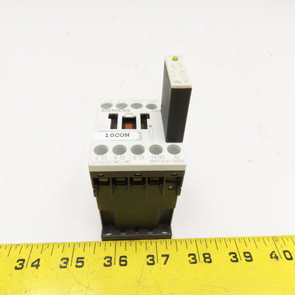 Siemens 3RT1016-1AK61 600V 7-1/2Hp 3Ph Max Contactor 110/120V Coil