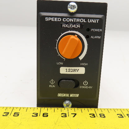 Oriental Motor AXUD40A 100-115V 50/60Hz 40W 1/19Hp Speed Control