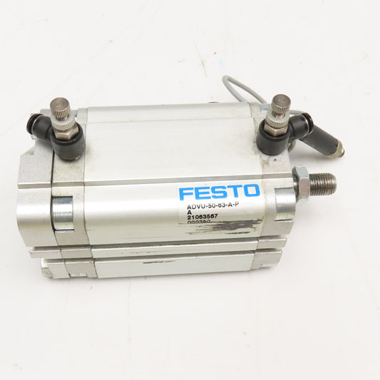 Festo ADVU-50-63-A-P 50mm Bore 63mm Stroke Double Acting Air Cylinder