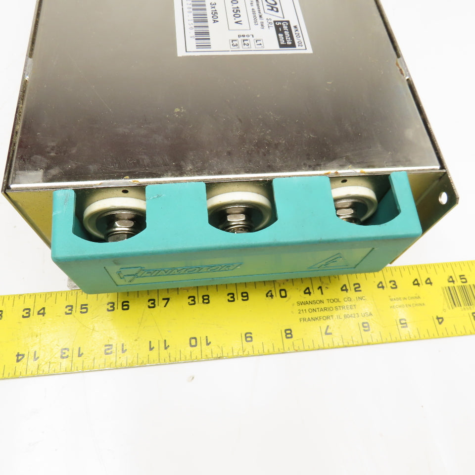 Fin Motor FIN1200.150.V 0/440V 50/60Hz 3x150A 3 Phase Line Filter