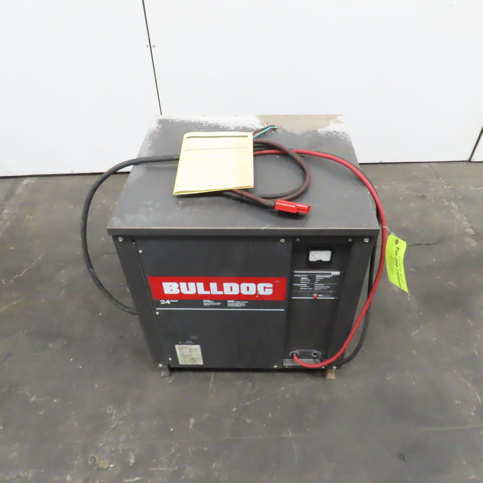 Bulldog 12M600C22 24V 120A Forklift Battery Charger 12-Cell 240/480V 3PH 600AH