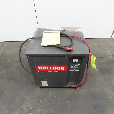Bulldog 12M600C22 24V 120A Forklift Battery Charger 12-Cell 240/480V 3PH 600AH