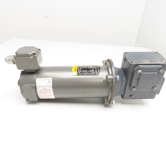 Morse 175Q56R60 60:1 Ratio 29RPM 90V DC Gear Motor .5Hp Tested