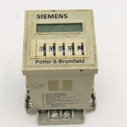 Siemens CNT-35-96 24-240V AC/DC Multifunction Time Delay Relay Counter