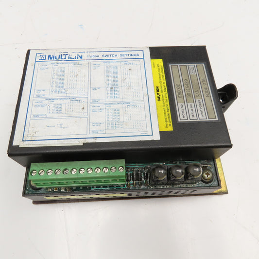 Multlin FB600E Model 276 Static Relay Switch