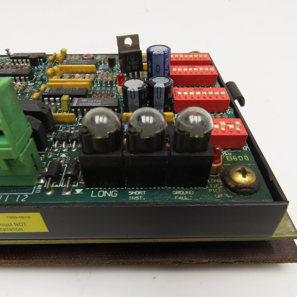 Multlin FB600E Model 276 Static Relay Switch W/ FB600 Power Input Board
