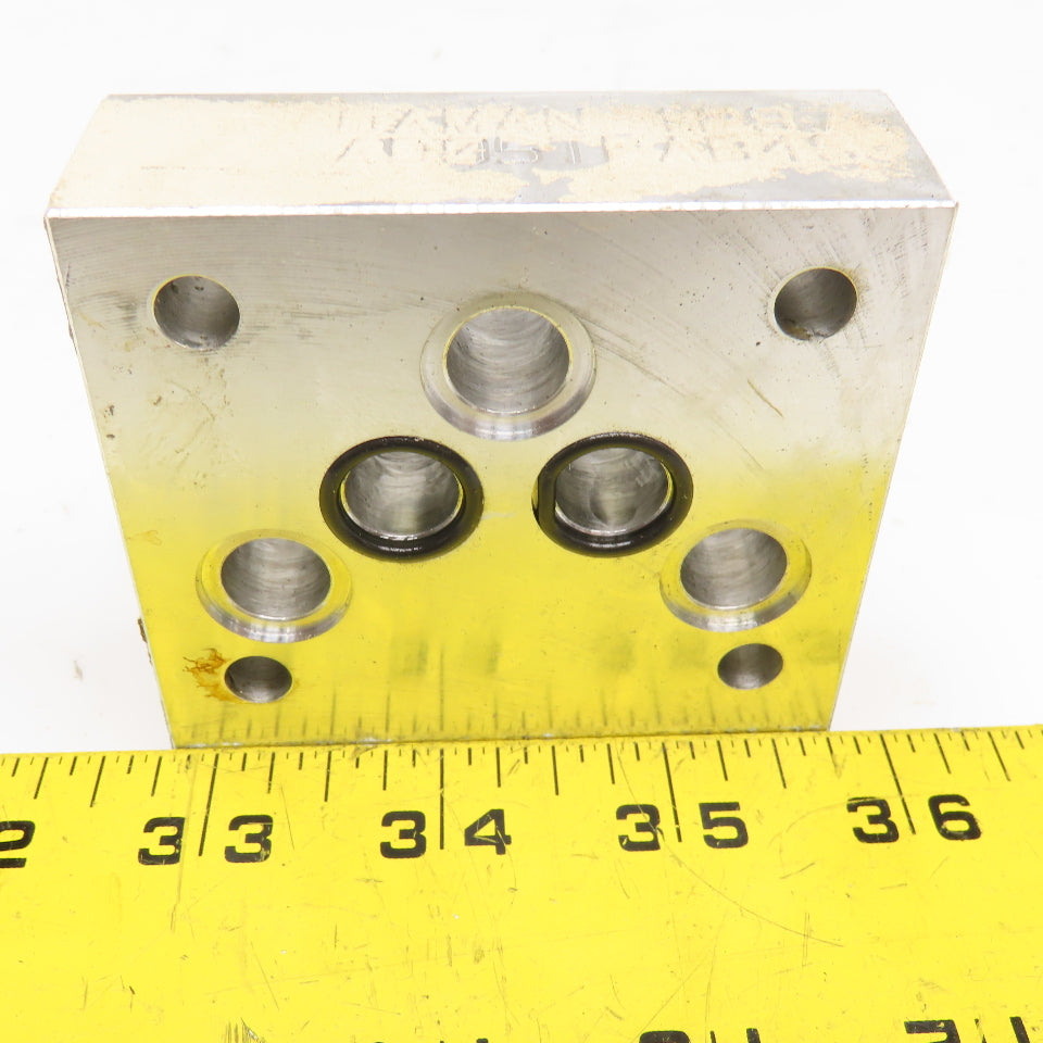 Daman AD05TPAB4S D05 Aluminum Valve Tapping Plate 3000PSI