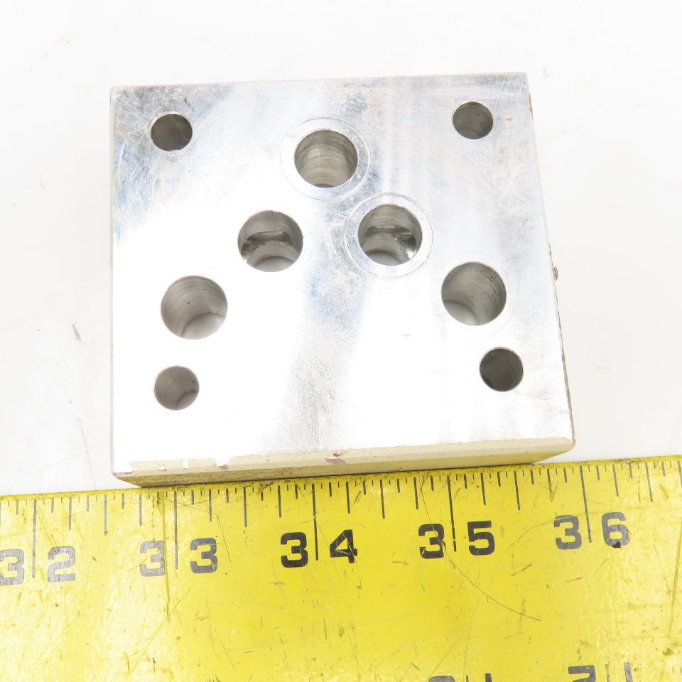 Daman AD05TPAB4S D05 Aluminum Valve Tapping Plate 3000PSI
