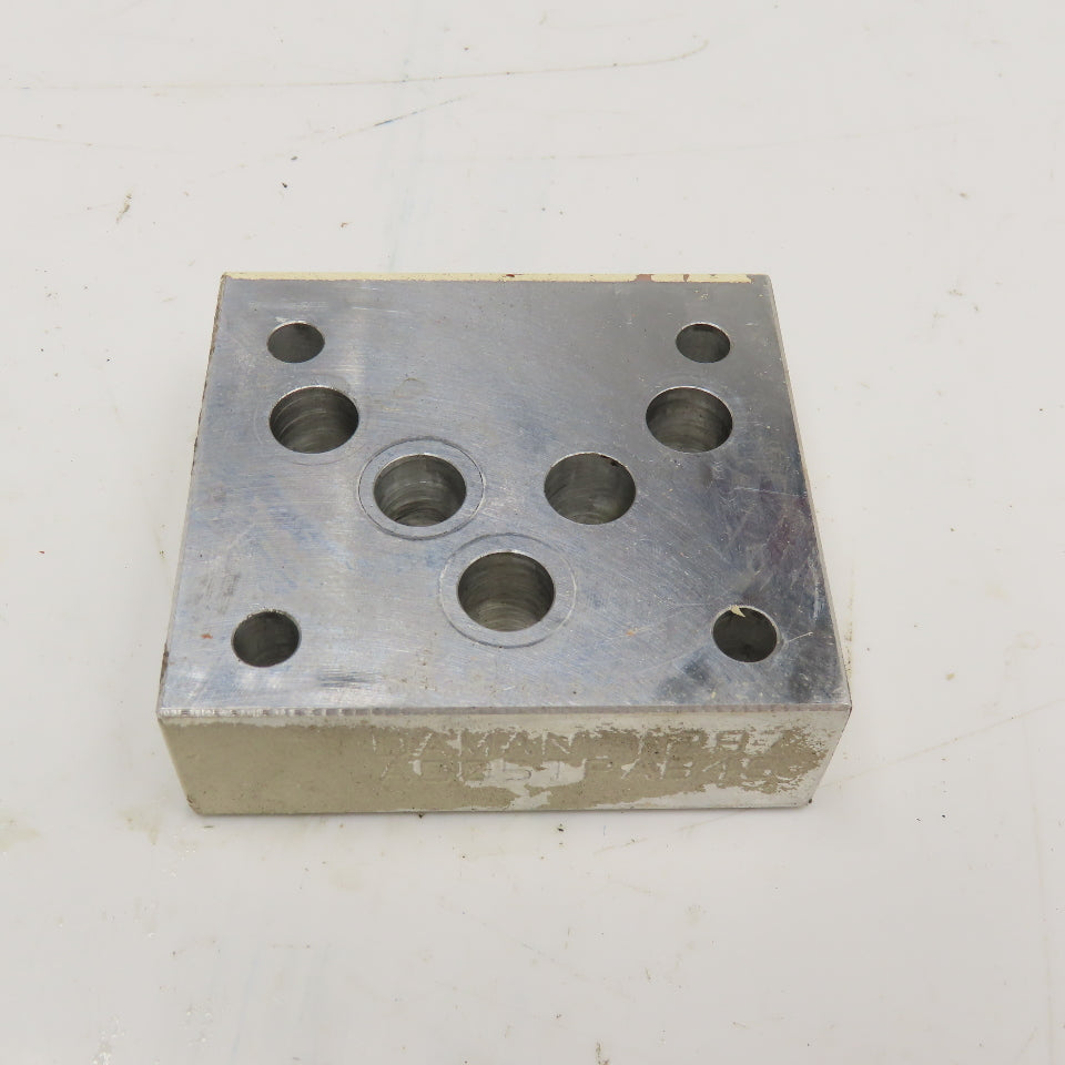 Daman AD05TPAB4S D05 Aluminum Valve Tapping Plate 3000PSI