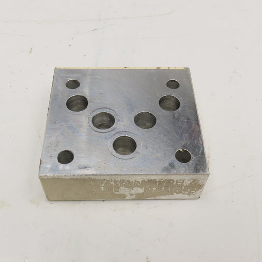Daman AD05TPAB4S D05 Aluminum Valve Tapping Plate 3000PSI