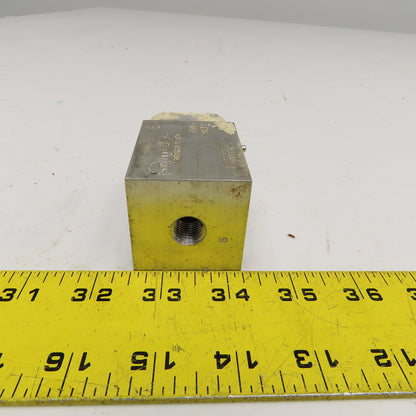Sun Hydraulics EBW ISO 06 Sandwich Valve W/ 9HN7 Cartridge
