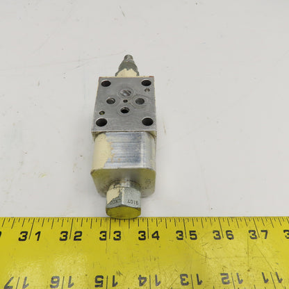 Sun Hydraulics FB4 ISO 03 Sandwich Valve W/ RDDA Cartridge Relief Valve