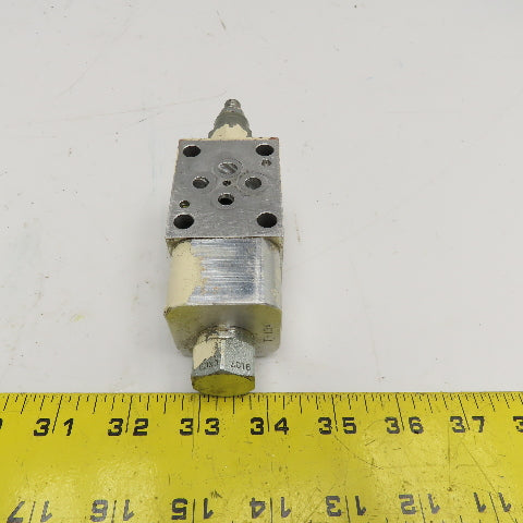 Sun Hydraulics FB4 ISO 03 Sandwich Valve W/ RDDA Cartridge Relief Valve
