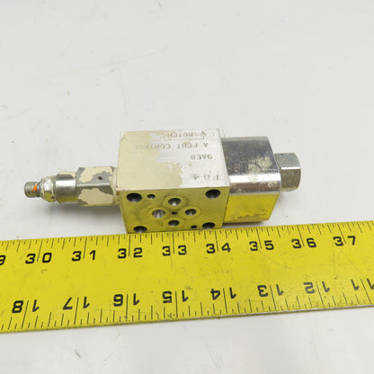Sun Hydraulics FB4 ISO 03 Sandwich Valve W/ RDDA Cartridge Relief Valve