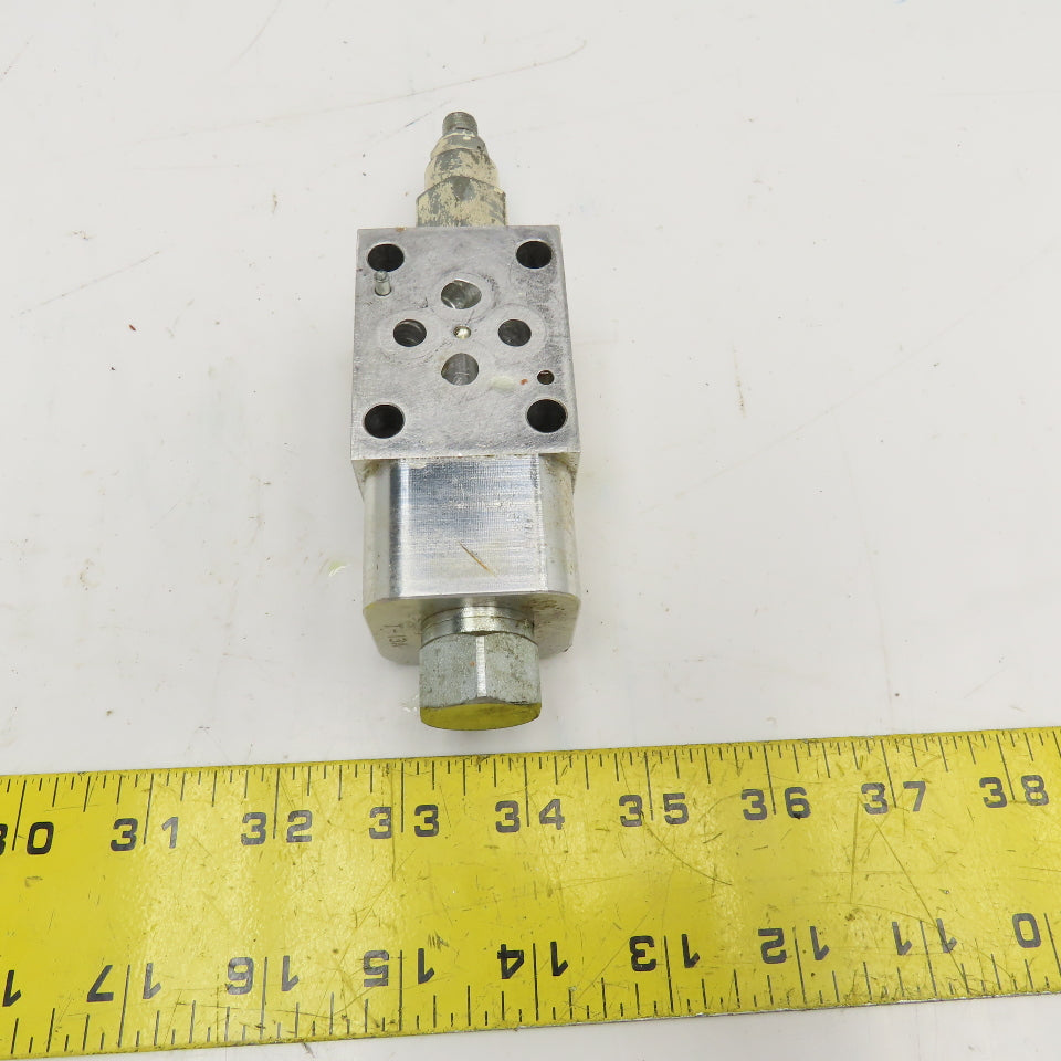 Sun Hydraulics FB4 ISO 03 Sandwich Valve W/ RDDA Cartridge Relief Valve