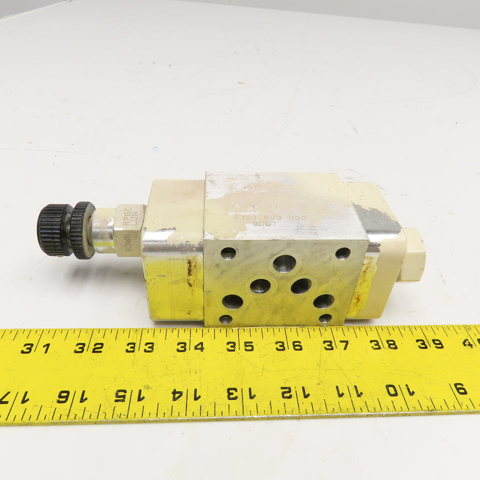 Sun Hydraulics CB4 ISO 05 Sandwich Valve W/ Reverse Check & RPGC Relief