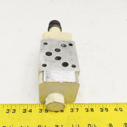 Sun Hydraulics CB4 ISO 05 Sandwich Valve W/ Reverse Check & RPGC Relief