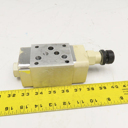 Sun Hydraulics CB4 ISO 05 Sandwich Valve W/ Reverse Check & RPGC Relief