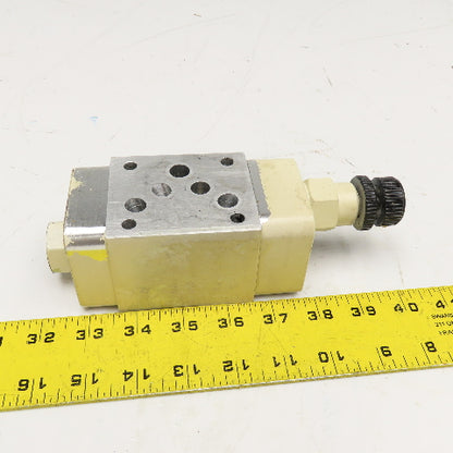 Sun Hydraulics CB4 ISO 05 Sandwich Valve W/ Reverse Check & RPGC Relief