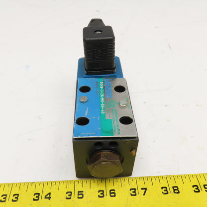 Vickers DG4V-3-2A-MU-B6-60 4 Way Hydraulic Directional Valve 110V Coil