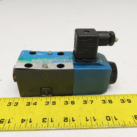 Vickers DG4V-3-2A-MU-B6-60 4 Way Hydraulic Directional Valve 110V Coil