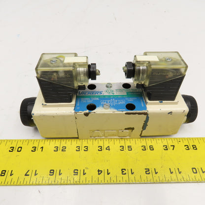 Vickers DG4V-3S-6C-M-U-B5-60 3/4 Way Hydraulic Directional Valve 110V Coil