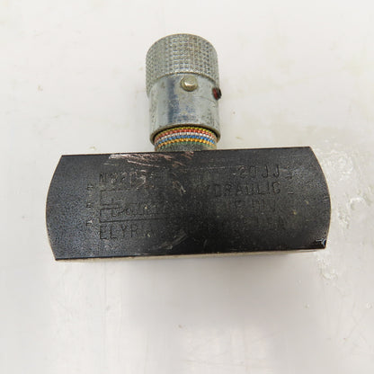 Parker N820S 3/4" SAE Precision Colorflow Metering Valve