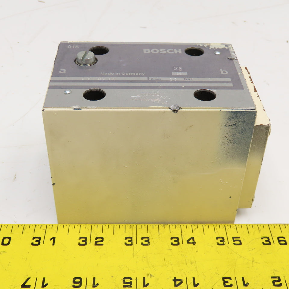 Bosch 0 811 403 001 Hydraulic Valve 315 Bar No Coil