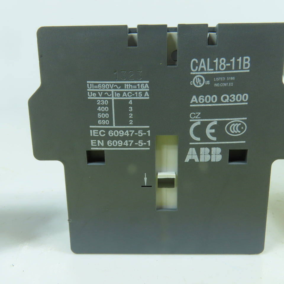 ABB 18-11B Auxiliary Contacts For A145  AF 2050 Lot Of 2