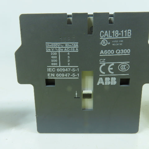 ABB 18-11B Auxiliary Contacts For A145  AF 2050 Lot Of 2