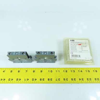 ABB 18-11B Auxiliary Contacts For A145  AF 2050 Lot Of 2
